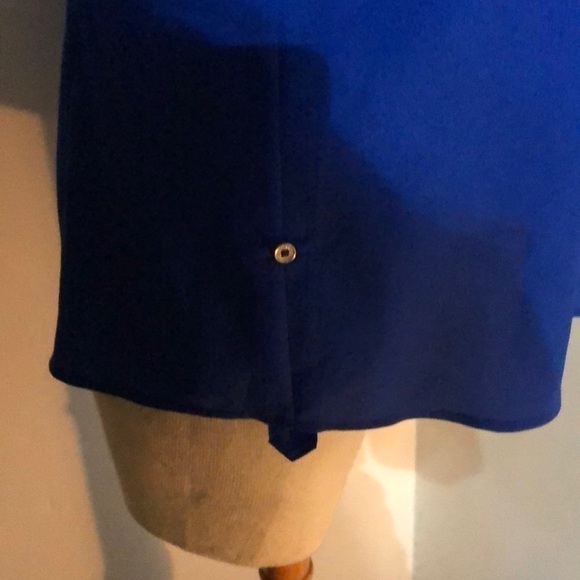 CALVIN Kline Royal blue aviator top - Picture 10 of 11